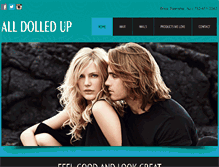 Tablet Screenshot of alldolledupnj.com